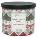 Mainstays Scented 3 Wick Jar Candle Happy Holly Days 13oz Candles Mainstays