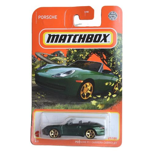 Matchbox Toy Cars Die Cast - Assorted Styles Toys matel Porsche 911 Carrera Cabriolet  