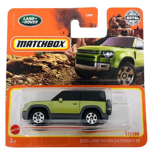 Matchbox Toy Cars Collection 2 - Assorted Styles Toys Mattel 2020 Land Rover Defender 90  