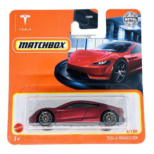 Matchbox Toy Cars Collection 2 - Assorted Styles Toys Mattel Tesla Roadster  