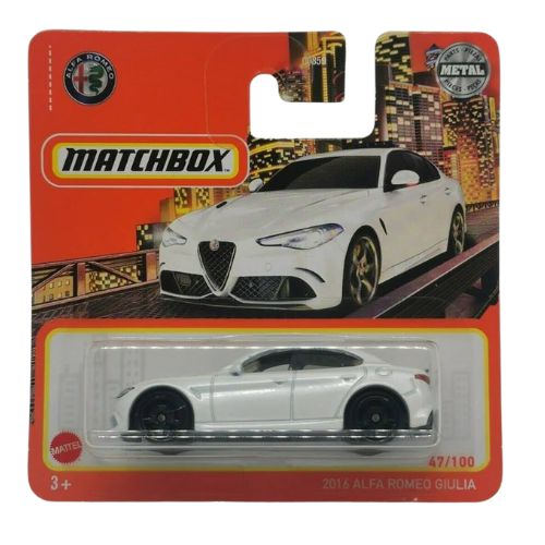Matchbox Toy Cars Collection 2 - Assorted Styles Toys Mattel 2016 Alfa Romeo Giulia  