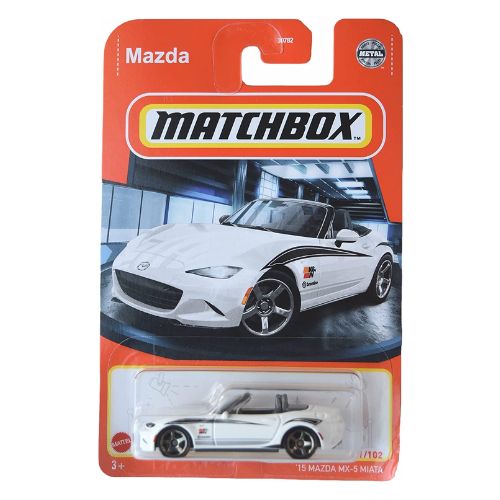 Matchbox Toy Cars Die Cast - Assorted Styles Toys matel Mazda 15 MX-5 Miata  