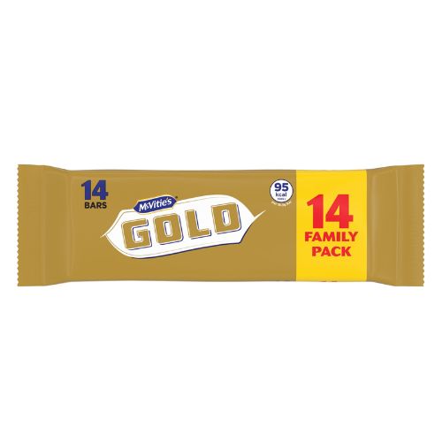 McVitie's Gold Bars Family Pack 14 Bars Biscuits & Cereal Bars McVities   