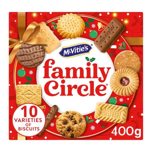 McVitie's Family Circle Biscuit Assortment 400g - FabFinds