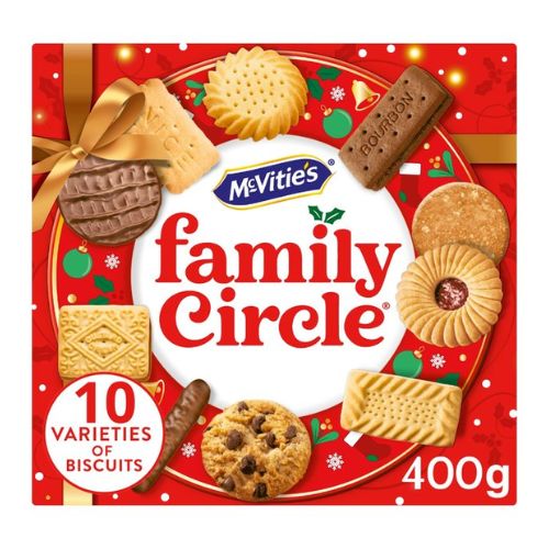 McVitie's Family Circle Biscuit Assortment 400g Biscuits & Cereal Bars FabFinds   