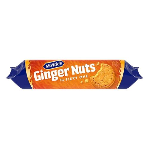 McVities Ginger Nuts The Fiery One Biscuits 250g Biscuits & Cereal Bars McVities   
