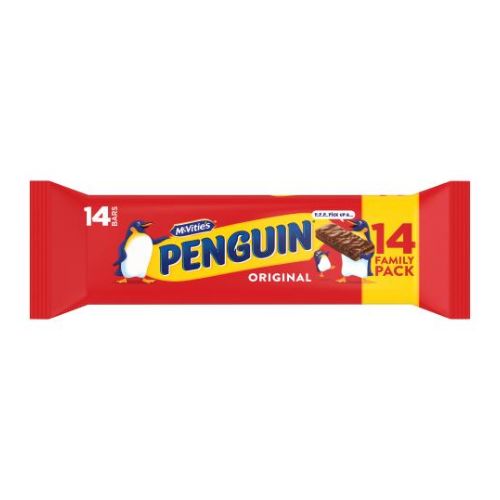 McVitie's Penguin Original Family Pack 14 Bars - FabFinds