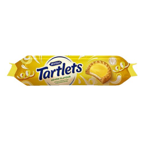 McVitie's Tarlets Lemon Flavour 100g Biscuits & Cereal Bars McVities   