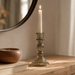 Medium Smokey Brown Decorative Candle Holder Candle Holder Fabfinds