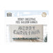 Merry Christmas Foil Balloon Banner Assorted Colours Christmas Decorations FabFinds Silver  