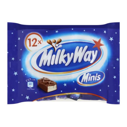 Milkyway 12 Minis Pack 206g Chocolates mars   