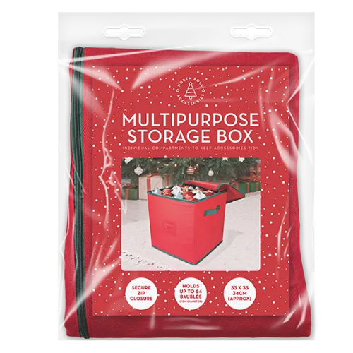 Multipurpose Storage Box for Christmas Accessories Christmas Gift Bags & Boxes FabFinds