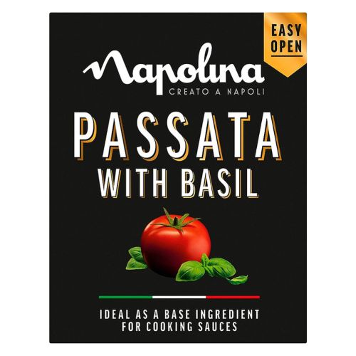 Napolina Passata With Basil 390g Cooking Ingredients napolina   