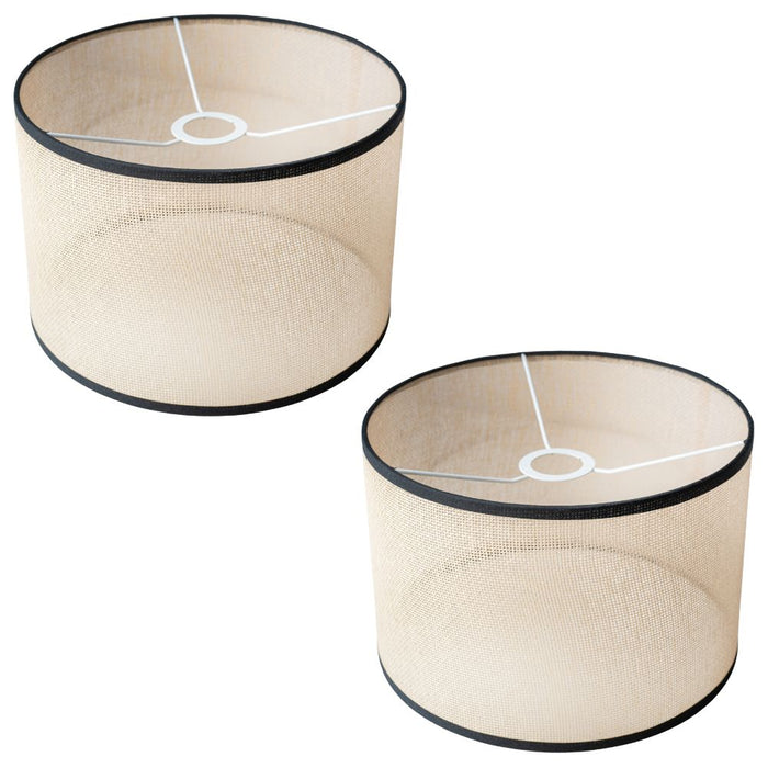 Natural Hemp Rope Lampshade Assorted Packs