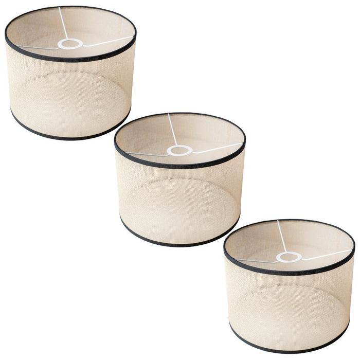 Natural Hemp Rope Lampshade Assorted Packs