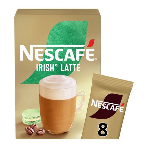 Nescafé Irish Cream Latte Sachets 8 Pack Coffee Nescafé   