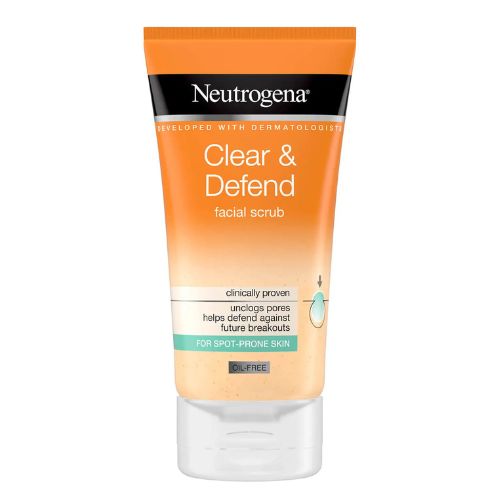 Neutrogena Clear & Defend Facial Scrub 150ml Face Wash & Scrubs neutrogena   
