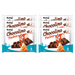 Nutini Chocolino Twins Salted Caramel Chocolate 3 Bars Assorted Packs Chocolate Nutini Pack of 6