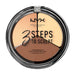 NYX 3 Steps To Sculpt Face Sculpting Palette Light 5g Highlighters & Luminizers NYX   