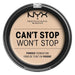 NYX Can't Stop Won't Stop Powder Foundation 10.7g Assorted Shades Foundation NYX Light Ivory  