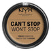 NYX Can't Stop Won't Stop Powder Foundation 10.7g Assorted Shades Foundation NYX Golden  