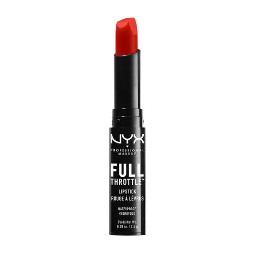NYX Full Throttle Red Lipstick Firestorm 04 2.4g Lip Sticks NYX   
