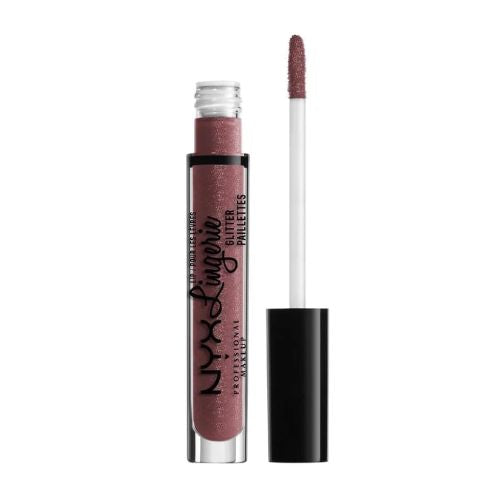 NYX Lip Lingerie Shimmer Honeymoon Liquid Lipstick 3.4ml Lip Sticks NYX   