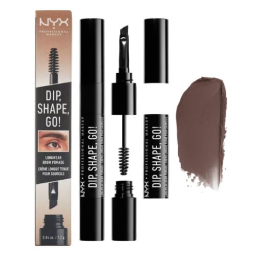 NYX Longwear Brow Pomade 1.2g Assorted Colours Eye Brows NYX Brunette  