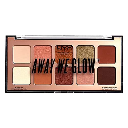 NYX Away We Glow Eyeshadow Palette 10g Eyeshadow nyx cosmetics   