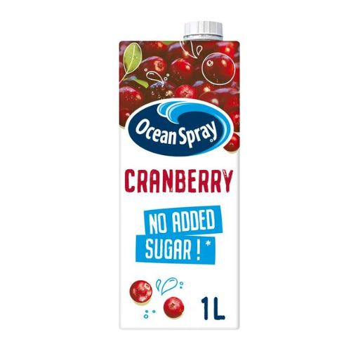 Ocean Spray Cranberry No Added Sugar 1 Litre Drinks Ocean Spray   