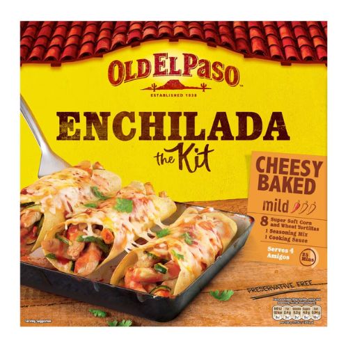 Old El Paso Enchilada The Kit Cheesy Baked 663g Cooking Ingredients Old El Paso   