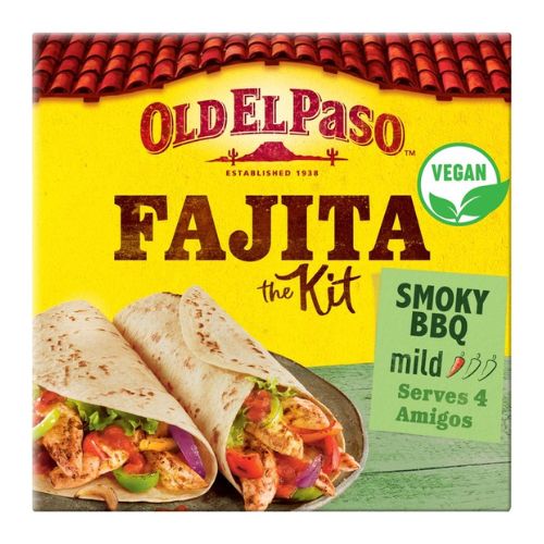 Old El Paso Classic Fajitas The Kit Smoky BBQ 500g Cooking Ingredients Old El Paso   