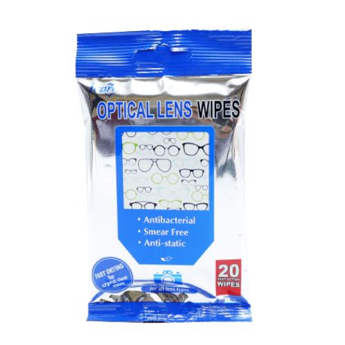 Icare Antibacterial Optical Lens Wipes 20 Pack FabFinds