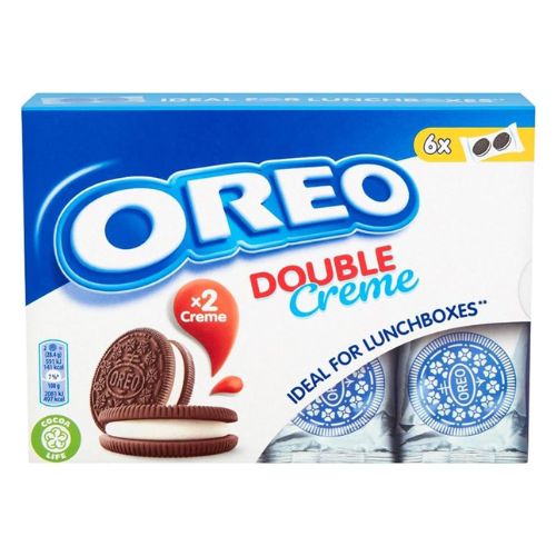 Oreo Double Creme 170g (6 x 2 Cookies) Biscuits & Cereal Bars oreo   