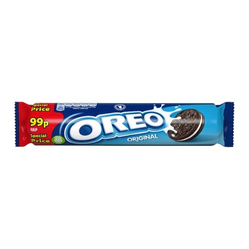Oreo Original Chocolate Sandwich Biscuits 154g Biscuits & Cereal Bars oreo   