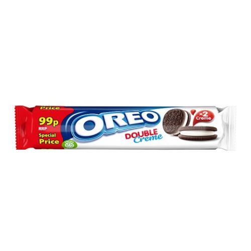 Oreo Double Cream Biscuits 157g Biscuits & Cereal Bars oreo   