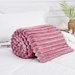 Cozy Ribbed Knit Throw Blanket Assorted Throws & Blankets FabFinds