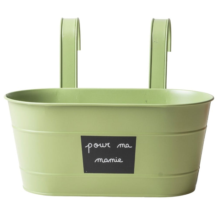 Over Fence Chalk Planter Spring Green 26.5cm Assorted Packs