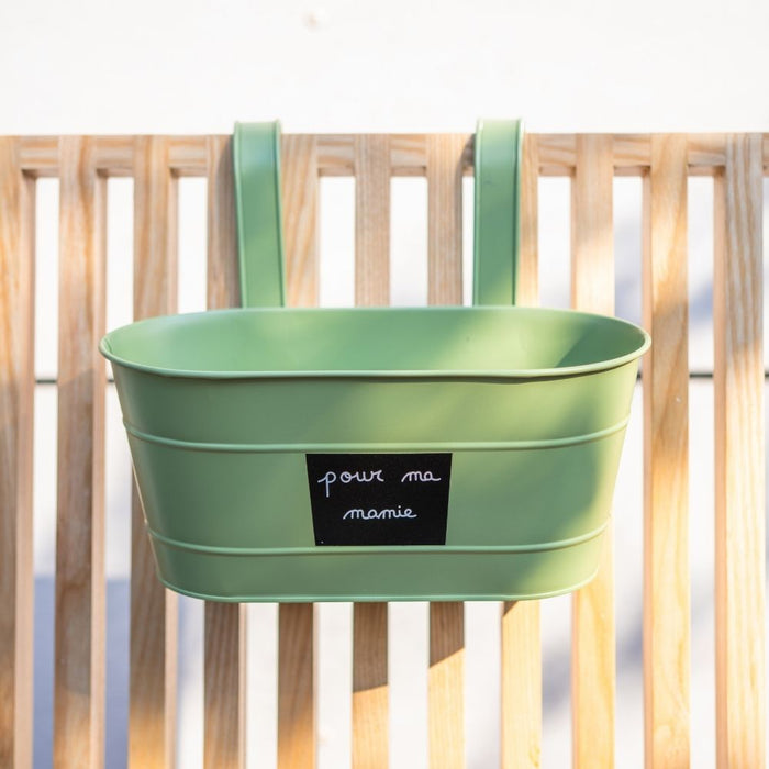 Over Fence Chalk Planter Spring Green 26.5cm Assorted Packs