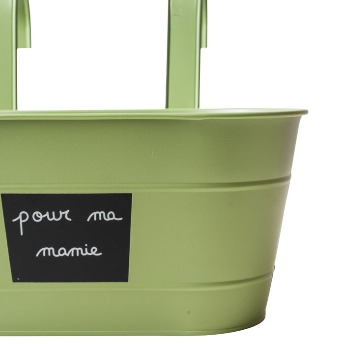 Over Fence Chalk Planter Spring Green 26.5cm Assorted Packs
