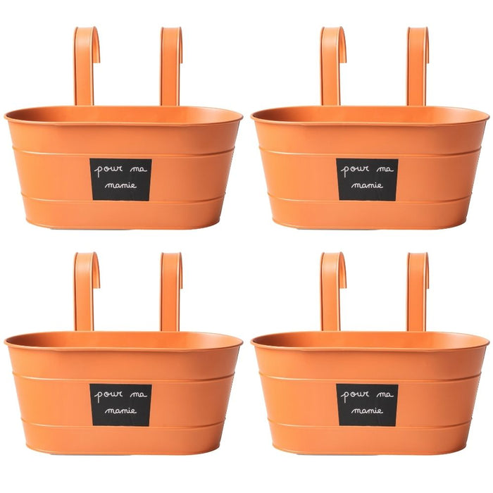 Over Fence Chalk Planter Terracotta 26.5cm Assorted Packs