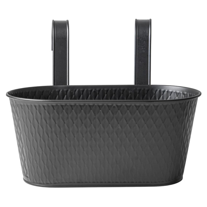 Over Fence Diamond Planter Black 26.5cm Assorted Packs