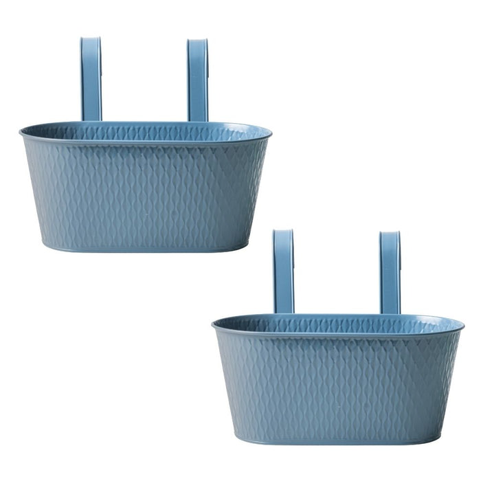 Over Fence Diamond Planter Blue 26.5cm Assorted Packs