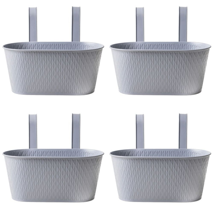 Over Fence Diamond Planter Grey 26.5cm Assorted Packs
