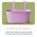 Over Fence Diamond Planter Lavender 26.5cm Assorted Packs Plant Pots & Planters FabFinds