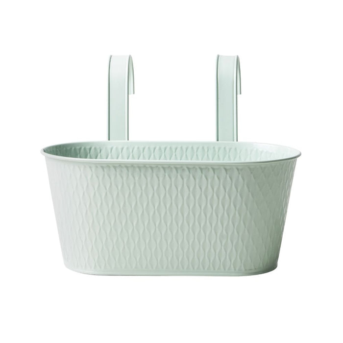 Over Fence Diamond Planter Sage Green 26.5cm Assorted Packs Plant Pots & Planters FabFinds Pack of 1