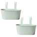 Over Fence Diamond Planter Sage Green 26.5cm Assorted Packs Plant Pots & Planters FabFinds Pack of 2