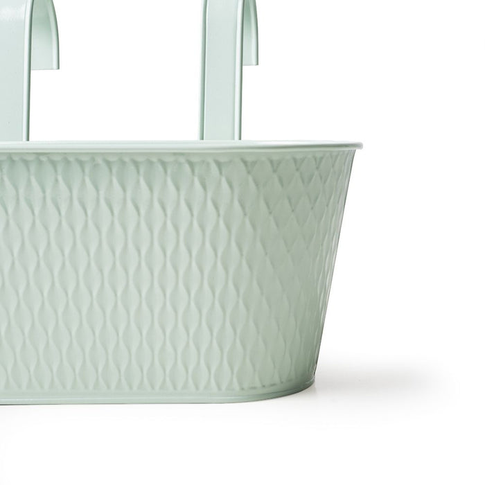 Over Fence Diamond Planter Sage Green 26.5cm Assorted Packs Plant Pots & Planters FabFinds