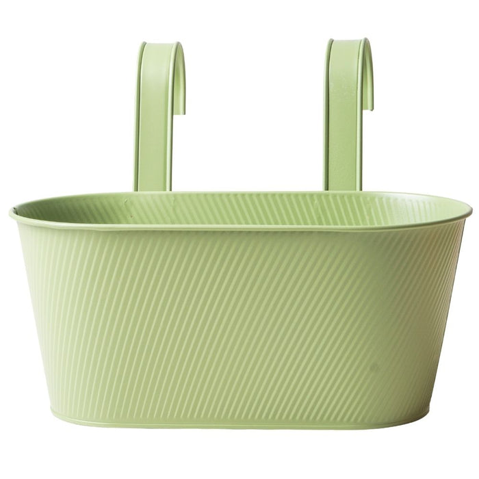 Over Fence Lined Planter Spring Green 26.5cm Assorted Packs