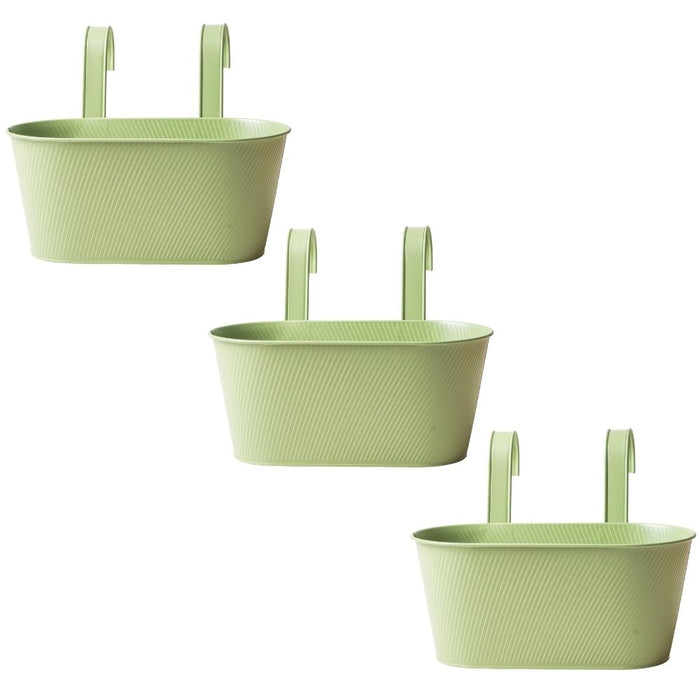 Over Fence Lined Planter Spring Green 26.5cm Assorted Packs